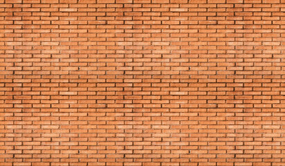 high resolution brick wall made of old red brick