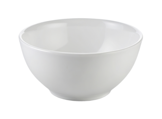 Elegant minimalist white ceramic bowl design for modern kitchen decor and dining essentials