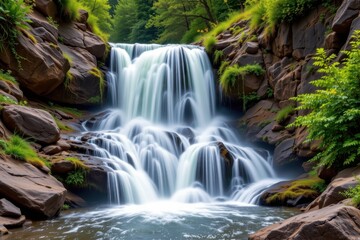 harnessing waterfall energy involves engineering solutions to optimize water flow and pressure directing it to turbines that generate electricity promoting clean and sustainable power generation.