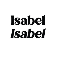 Contemporary Line Text for Digital Print