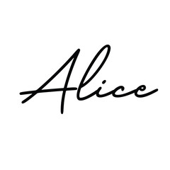 One Line Word Art – Modern Calligraphy Text