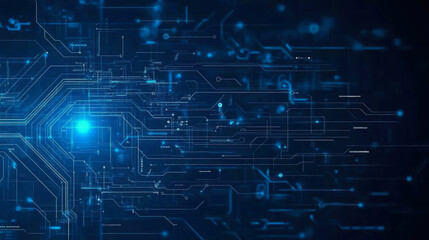 Abstract futuristic technology computing background circuit board