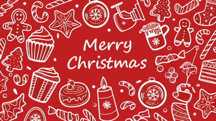 christmas seamless background
