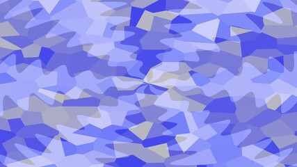 A dynamic abstract pattern of fractured geometric shapes and polygonal shards in cool blue and purple tones. Creates a modern, digital, or shattered glass effect. - Powered by Adobe