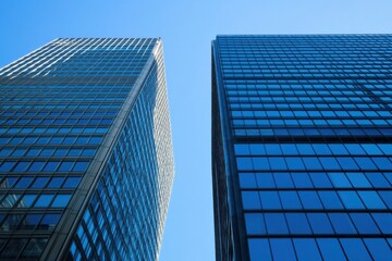 Barclays logo atop Canary Wharf HQ, London  February 3, 2019: Iconic London, United Kingdom 03, Blue