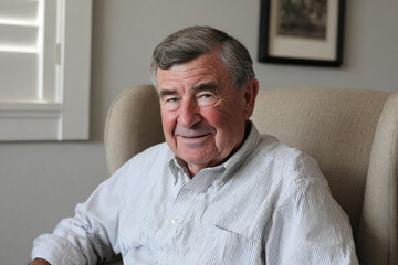 Obraz premium portrait of senior man