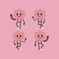 people,doodle,cute flat line art vector set of cute cartoon people characters doing various fun activities