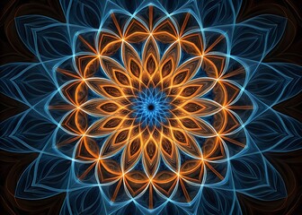 abstract fractal background