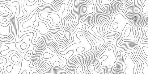 Topographic map pattern background vector. Abstract mountain terrain map background with abstract shape line texture. Design illustration for wall art, fabric, packaging, web, banner, wallpaper.