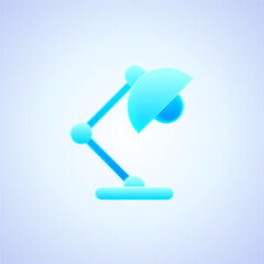 Desk Lamp Icon – Symbol of Focus and Study in Education symbolizes focus, study, and educational productivity. Perfect for educational content, study guides, and academic resources