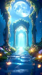 light through the tunnel