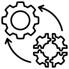 Component Line Icon