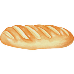 Illustration of Baguette Bread