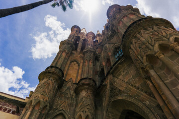 Fototapeta premium Cathedral in San Miguel de Allende