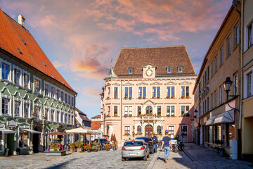 Altstadt, Kaufbeuren, Deutschland 
