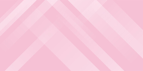Abstract pink background. Pink modern shapes background for banner template. Vector Illustration