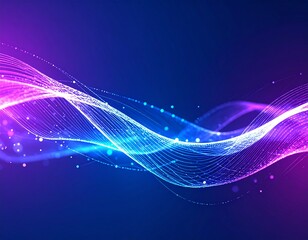 Futuristic digital interface displaying data visualizations, charts, and global information on a screen.