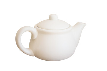 White teapot