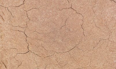 The ground has cracks in the top view for the background