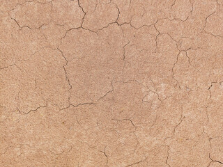 The ground has cracks in the top view for the background