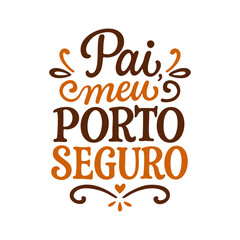 Letras decorativas dia dos pais