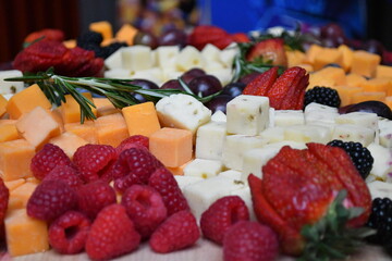 Fruits and Cheese