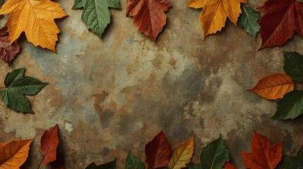 autumn leaves background. colored leaves auptumn