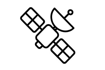 Obraz premium Satellite icon