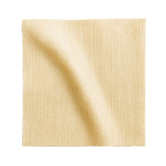 Natural banana fiber textile swatch for sustainable fashion