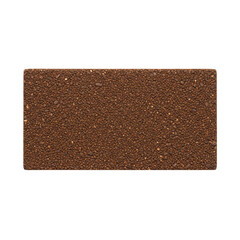 Bioplastic material made from recycled coffee grounds