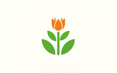 Recycle With Flower Icon. High quality
