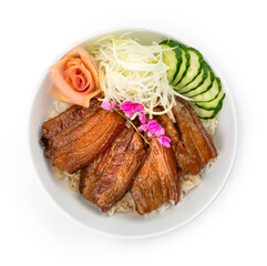 Braised Pork belly with Rice
