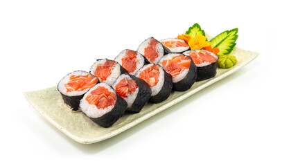 Salmon Maki Japanese food