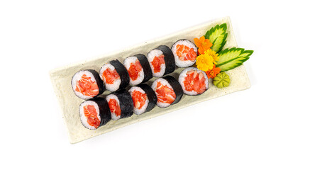 Salmon Maki Japanese food