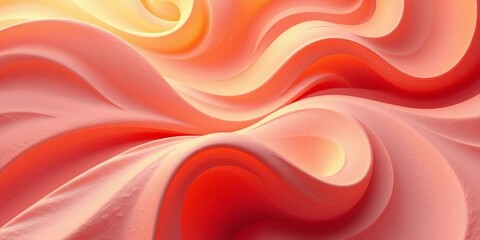 Obraz premium Abstract swirling forms in warm hues, textured surfaces suggesting movement and exploration, artwork, abstract