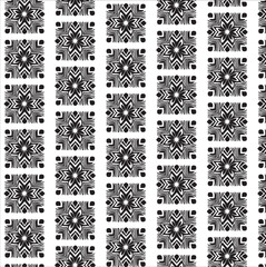 Creative new seamless pattern by shapes