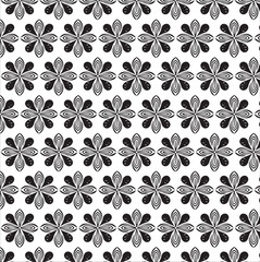 Creative new seamless pattern by shapes