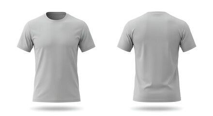Fototapeta premium plain t-shirt mockup blank t-shirt mockup basic t-shirt mockup solid color t-shirt mockup empty t-shirt mockup front and back
