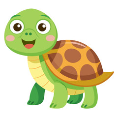 Cartoon Turtle Character