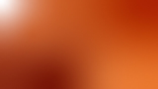 Red dark orange copper bronze terracotta burnt sienna abstract background. Color gradient ombre blend. Smooth transition. Bright light glow shimmer metallic. Luxury premium blur texture noise grain.