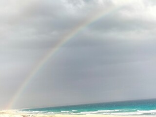 Scenic coastal sunset from Alexandria, Egypt