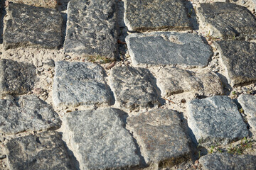 grunge stone texture on the ground