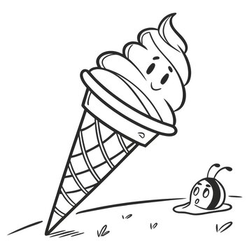 Ice-cream Melina flaver fruits