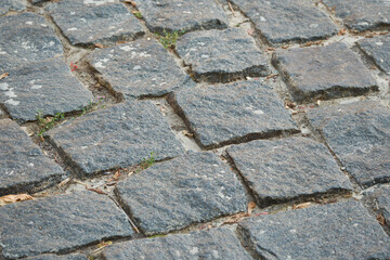 grunge stone texture on the ground