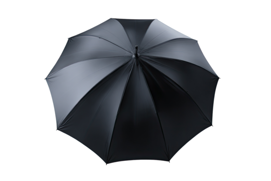 Dark umbrella, top view