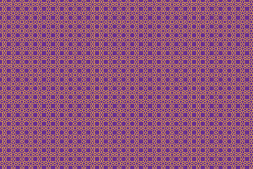 Seamless Geometric Floral Pattern – Islamic-Inspired Design Background