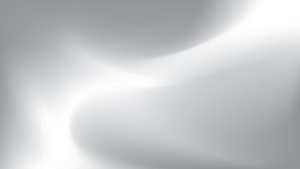 Abstract white and gray gradient background. Vector illustration.