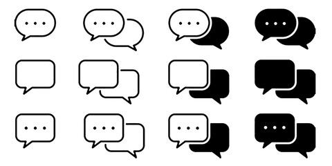 conversation bubble icon