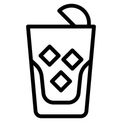 Cuba libre icon vector illustration