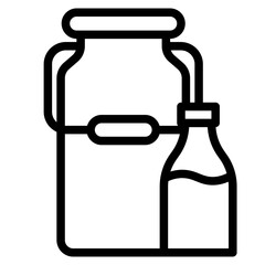 Milk icon vector illustration